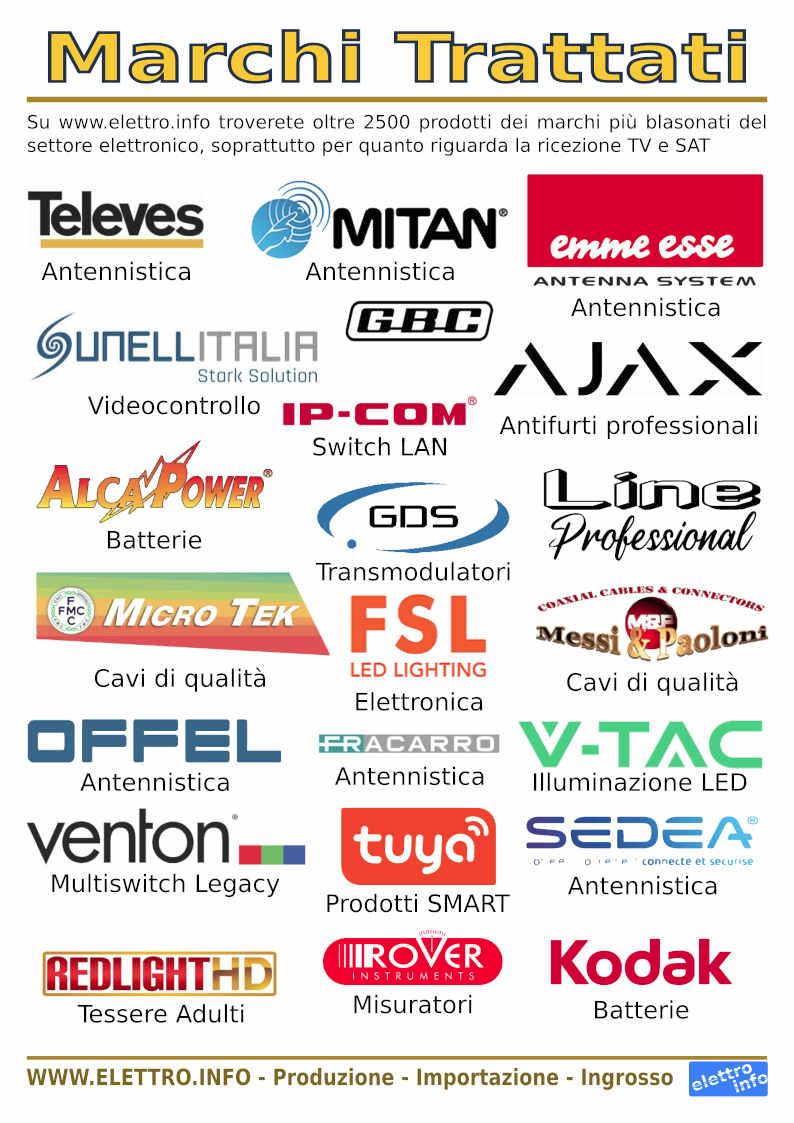 Prodotti professionali dei migliori marchi solo su elettro.info Prodotti professionali dei migliori marchi solo su elettro.info