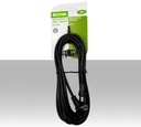 Cavo Antenna Tv prolunga da 3 metri spina maschio e femmina 90° nero