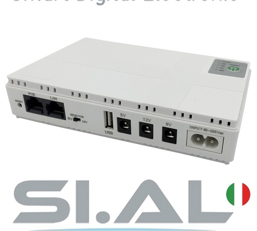 Mini ups per router modem e telecamere gruppo di continuità portatile con PoE