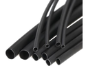 Guaina termorestringente diam. 10mm, restringimento 2:1, colore nero