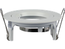 Portafaretto LED da Incasso Rotondo GU10 e GU5.3 (MR16) Colore Bianco