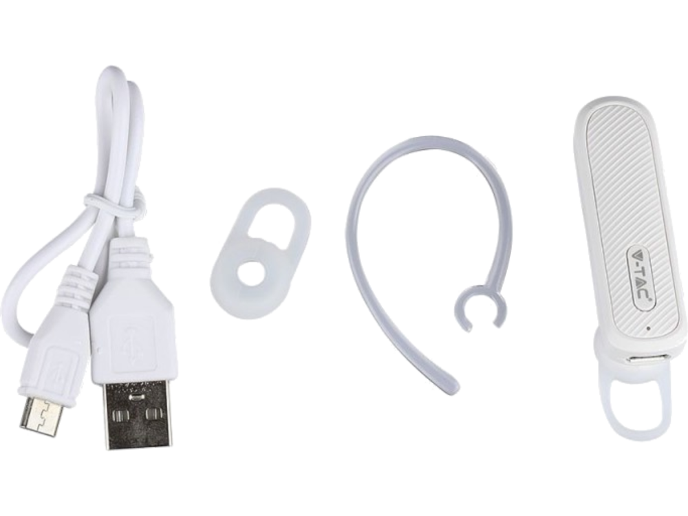 Auricolare Bluetooth 70mAh Colore Bianco