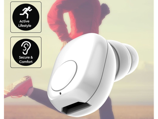 Auricolare Bluetooth 55mAh Colore Bianco - Batteria ricaricabile da 55mA