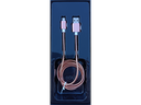 Cavo per Smartphone Android USB - MICRO USB colore ORO in metallo che non si attorcilia - Lunghezza 1 metro - Alta corrente e ricarica rapida
