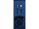 Cavo dati USB - MICRO USB (Android) - Lunghezza 1 metro - Colore Nero - Finto cuoio