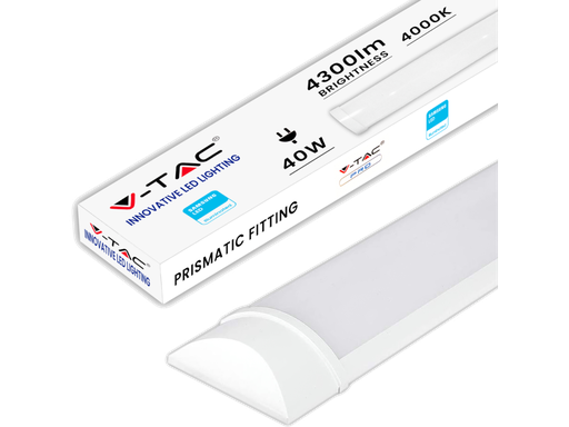 40W LED Grill Fitting Samsung Chip 120cm 120LM/WATT 4000K
