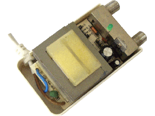 Alimentatore antenna TV da 200mA 12V tipo stabilizzato ad 1 uscita - Vista interna