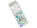 Auricolare stereo con microfono con Jack 3.5mm - Lunghezza 1.2m - confezione
