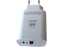 Alimentatore Super Flash Charger KIT 3.6A Type-C + USB - Connettori