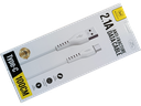 Cavetto dati USB - TYPE-C - Lunghezza 1 metro - Colore Bianco - Alta corrente 2.1A - Confezione