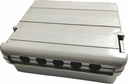 Amplificatore TV da Palo UHF 30dB Regolabile con Filtro 5G - Soluzione Professionale Made in EU - Contenitore da palo