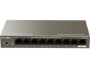 Foto Switch 9 porte Gigabit di cui 8 porte POE IP-COM