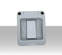 Contenitore Stagno completo a 1 moduli inclusi interruttore 16A IP55 