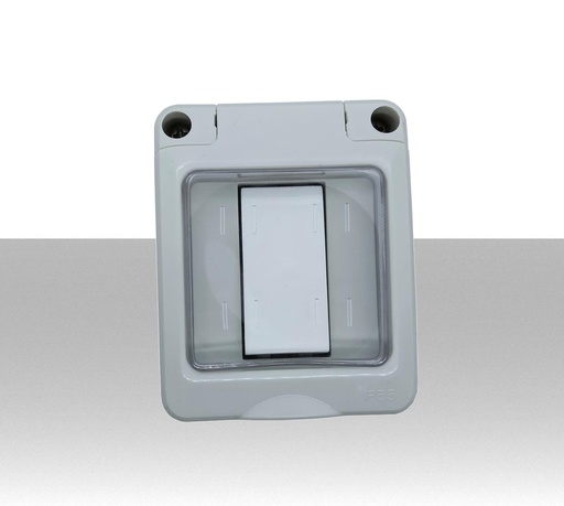 Contenitore Stagno completo a 1 moduli inclusi interruttore 16A IP55 