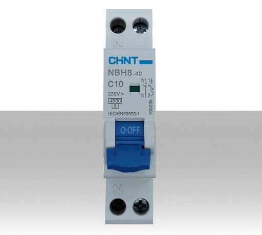 Interruttore magnetotermico 10A compatto 1 modulo CHINT