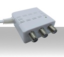 Alimentatore antenna TV da 300mA 12V tipo switching a 2 uscite
