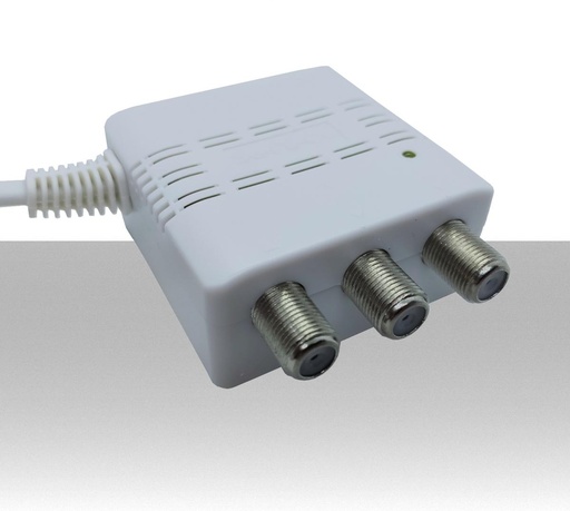 Alimentatore antenna TV da 300mA 12V tipo switching a 2 uscite