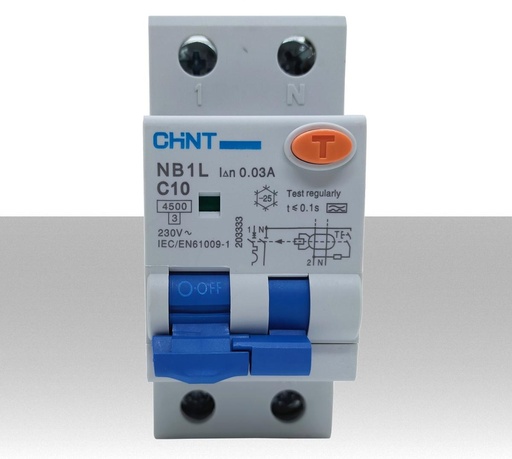 Interruttore magnetotermico differenziale 10A CHINT