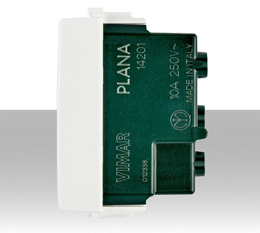Presa tipo P11 Vimar 2P+T 10A bianco 10A 250V Plana 14201