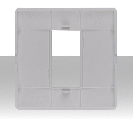 Placca 1 modulo vimar bianco Plana 14641.01