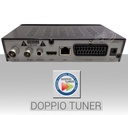 Decoder TV dvb t2  Full HD Digiquest Twin tuner REC con funzione mediaplayer e telecomando universale 2 in 1 risoluzione video Full HD 