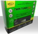 Decoder TV dvb t2  Full HD Digiquest Twin tuner REC con funzione mediaplayer e telecomando universale 2 in 1 risoluzione video Full HD 