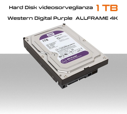 Kit videosorveglianza da esterno 4 telecamere bullet 4.0 megapixel e dvr con hard disk 