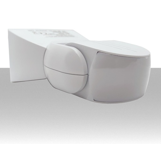 Sensore di movimento per luci esterne IP65 orientabile rilevamento 180° distanza 12 metri SE918AN