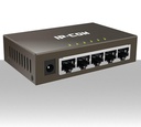 Switch Ethernet 5 porte Gigabit Lan in metallo modello Desktop IP-COM