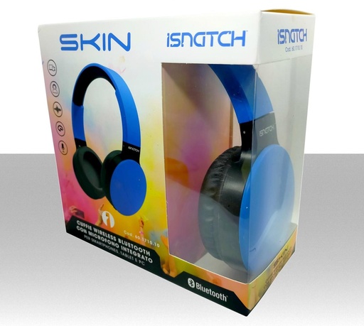 Cuffia wireless bluetooth con microfono integrato pieghevole ricaricabile da USB 