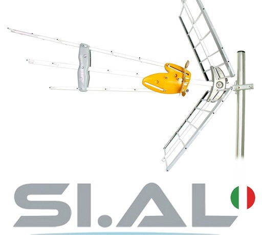 Antenna UHF Televes DAT BOSS 5G Ready in alluminio con connettore F filtro LTE700 5G canali 21-48 