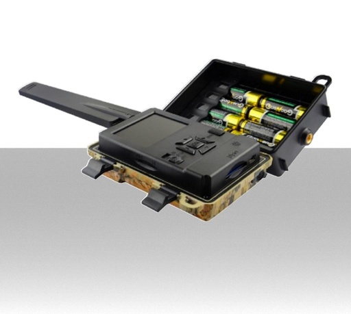 Fototrappola con sim slot 4G LTE risoluzione foto 24MP con DISPLAY