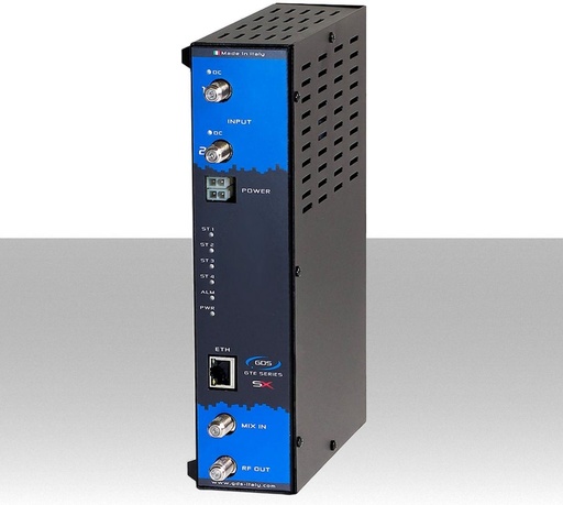 Transmodulatore GDS serie GTE-SX a 2 ingressi SAT multistream canali FTA