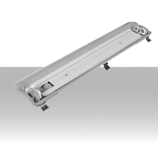 Plafoniera StagnaPorta tubo T8 IP65  1 tubo da 60cm