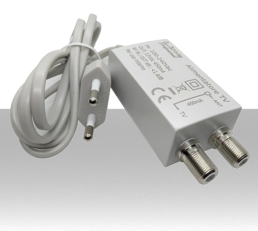 Alimentatore TV da 450mA 12V tipo switching ad 1 uscita