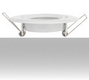 Portafaretto orientabile rotondo Color bianco per lampadine GU10 MR16