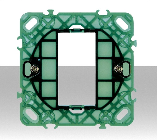 Supporto Vimar 1 modulo per scatole rotonde vimar Plana 14601