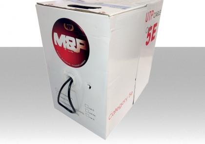 Cavo Ethernet UTP Cat.5e Esterno | Matassa 305m in Pull Box | Guaina PE per interramento anti acqua