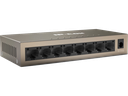 Switch Gigabit 8 Porte IP-COM G1008M | 16Gbps | Scocca Metallo | Montaggio Desktop