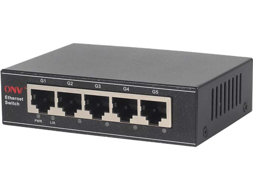 Switch 5 porte GIGABIT - ONV