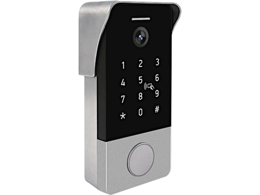Videocitofono WiFi / IP PoE con lettore RFID, APP TUYA, Telecamera 2MP, Tastiera
