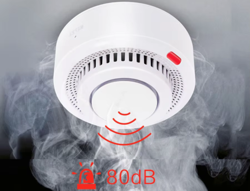 Sensore Fumo con Sirena integrata ZigBee - Alimentazione 2xAAA - TUYA
