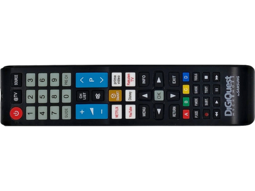 Telecomando TV SAMSUNG come originale con tasti fluo