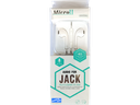 Auricolare stereo con microfono con Jack 3.5mm - Lunghezza 1.2m