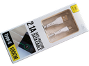 Cavetto dati USB - TYPE-C - Lunghezza 1 metro - Colore Bianco - Alta corrente 2.1A