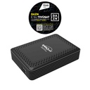 Tivusat HD Digiquest MicroSAT retro TV compatibile DAZN - Mini decoder Retro TV