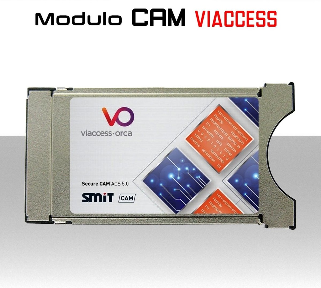 Cam Viaccess modulo common interface Smit versione Viaccess orca aggiornata Secure 64 bits