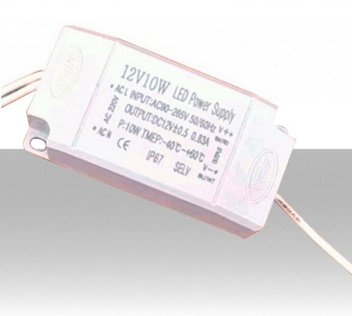 Mini Alimentatore Stabilizzato 12V 10W IP67