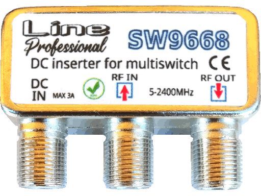 Inseritore di corrente per MULTISWITCH
