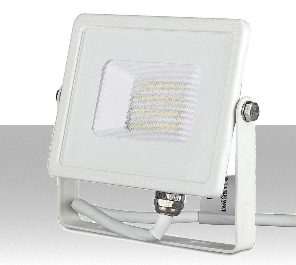Faro LED 20W Chip Samsung Colore Bianco 3000K IP65